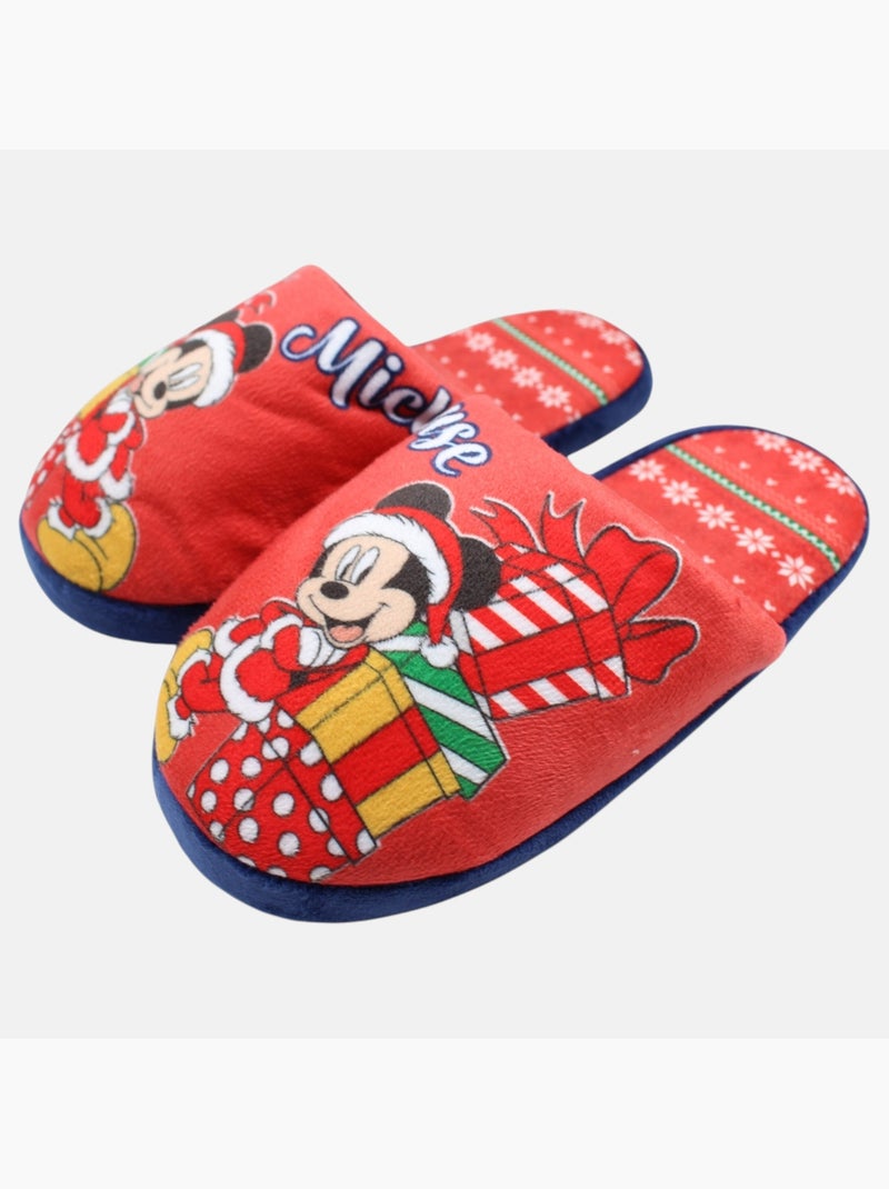 Disney - Chinelos de quarto menino criança com padrão Vermelho - Kiabi