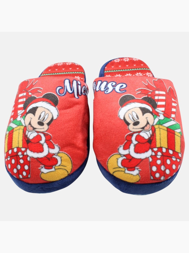 Disney - Chinelos de quarto menino criança com padrão Vermelho - Kiabi