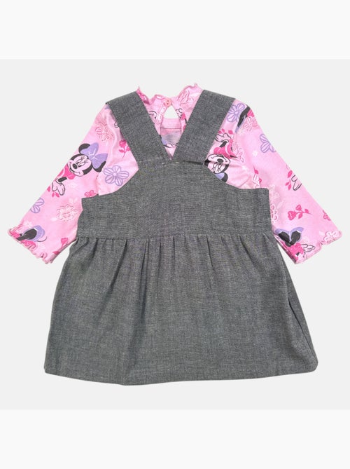 Disney - Conjunto bebé menina 2 peças vestido e t-shirt manga comprida com personagem - Kiabi