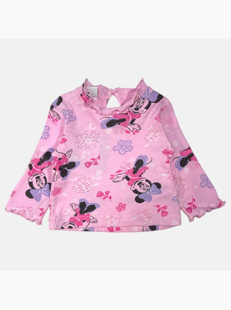 Disney - Conjunto bebé menina 2 peças vestido e t-shirt manga comprida com personagem Preto - Kiabi