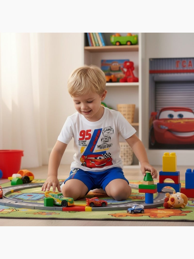Disney - Conjunto Cars menino Azul - Kiabi
