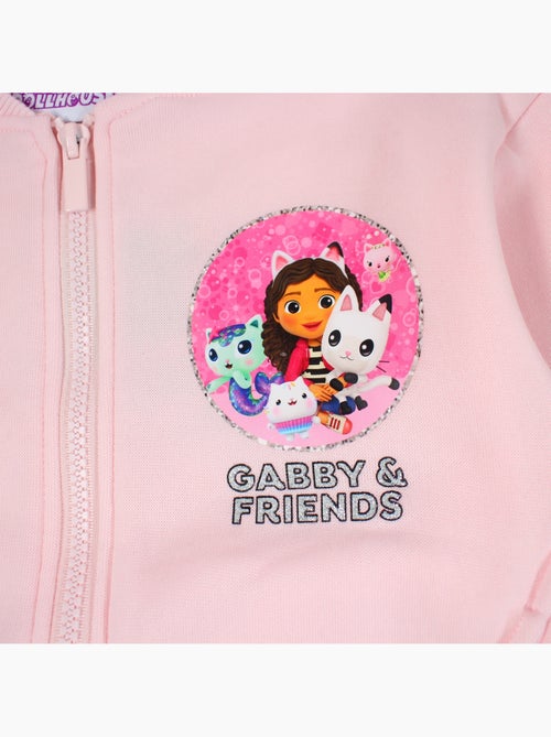 Disney - conjunto casaco com fecho e calças gabby & friends menina - Kiabi