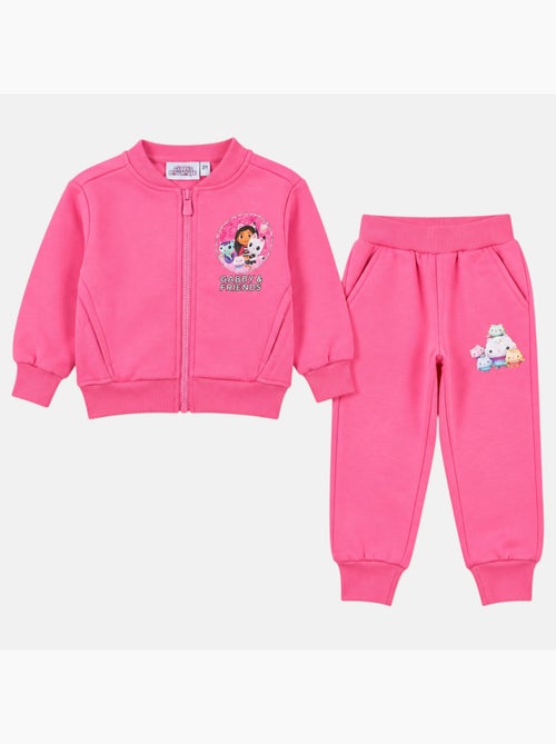Disney - conjunto casaco com fecho e calças gabby & friends menina - Kiabi