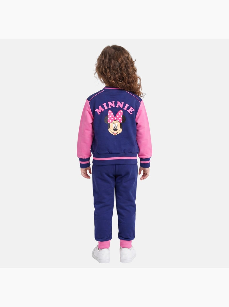 Disney - conjunto composto por casaco teddy com botões e calças de treino Azul-marinho - Kiabi