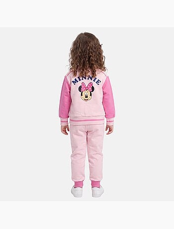Disney - conjunto composto por casaco teddy com botões e calças de treino