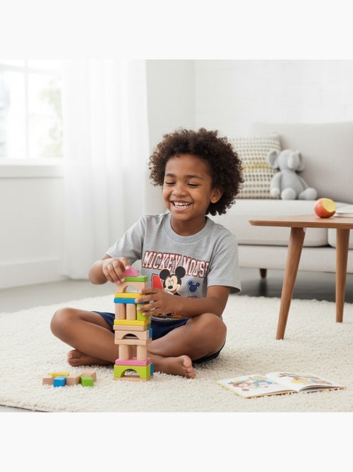 Disney - Conjunto criança azul e calções vermelhos - Kiabi Disney - Conjunto criança azul e calções vermelhos - Kiabi