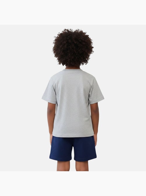 Disney - Conjunto criança azul e calções vermelhos - Kiabi Disney - Conjunto criança azul e calções vermelhos - Kiabi