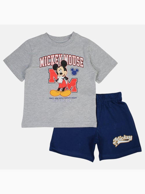 Disney - Conjunto criança azul e calções vermelhos - Kiabi Disney - Conjunto criança azul e calções vermelhos - Kiabi