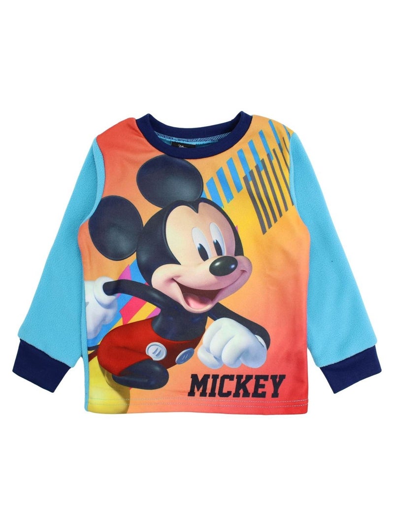 Disney - Conjunto criança sweatshirt e calças azul Azul - Kiabi