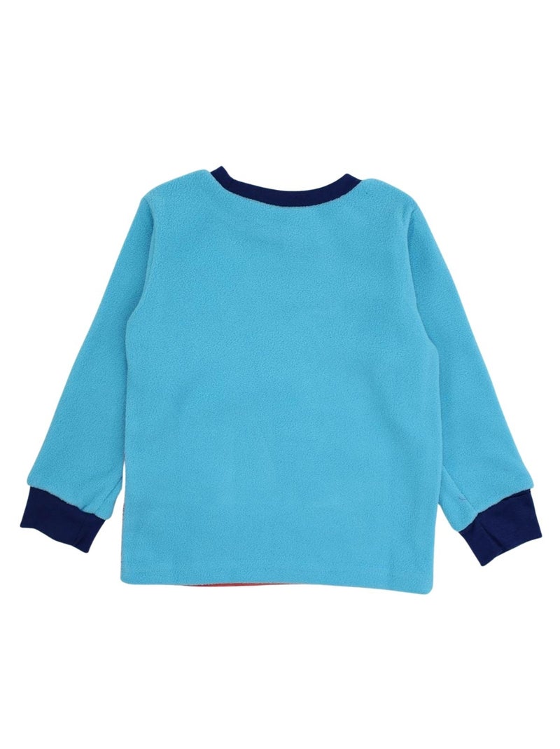 Disney - Conjunto criança sweatshirt e calças azul Azul - Kiabi