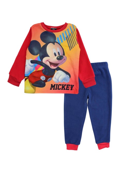 Disney - Conjunto criança sweatshirt e calças vermelho azul - Kiabi Disney - Conjunto criança sweatshirt e calças vermelho azul - Kiabi
