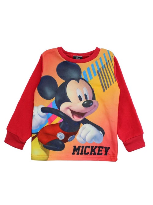 Disney - Conjunto criança sweatshirt e calças vermelho azul - Kiabi Disney - Conjunto criança sweatshirt e calças vermelho azul - Kiabi