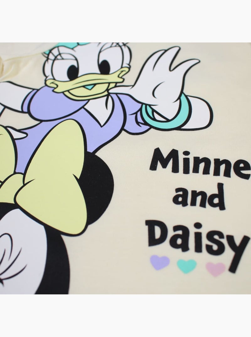 Disney - Conjunto criança t-shirt branco e calções personagem Branco - Kiabi