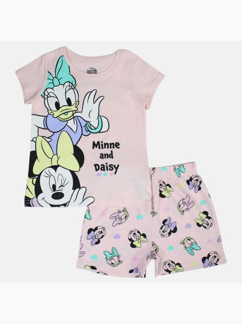 Disney - Conjunto criança t-shirt rosa e calções personagem - Kiabi Disney - Conjunto criança t-shirt rosa e calções personagem - Kiabi