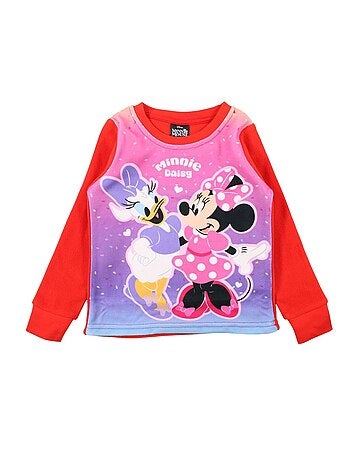 Disney - Conjunto criança vermelho e calças vermelhas personagem