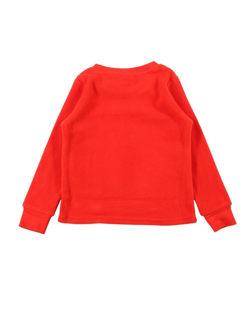 Disney - Conjunto criança vermelho e calças vermelhas personagem Vermelho - Kiabi