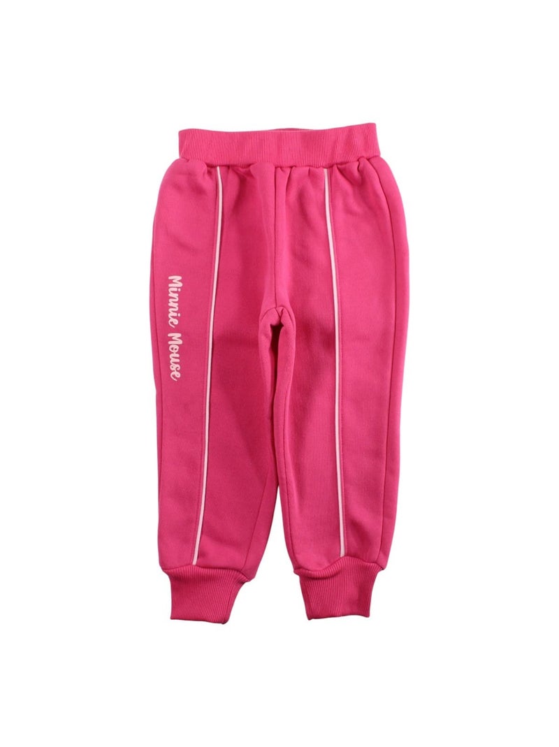 Disney - Conjunto fato de treino menina casaco com capuz e calças estampado Rosa-fúcsia - Kiabi