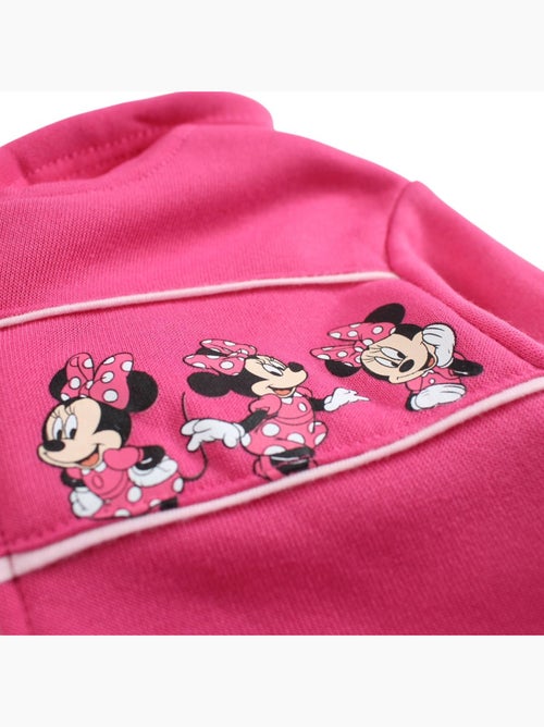 Disney - Conjunto fato de treino menina casaco com capuz e calças estampado - Kiabi Disney - Conjunto fato de treino menina casaco com capuz e calças estampado - Kiabi