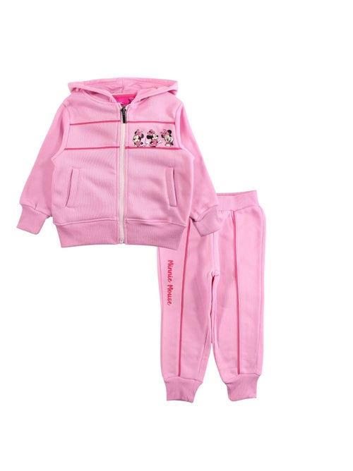 Disney - Conjunto fato de treino menina casaco com capuz e calças estampado - Kiabi