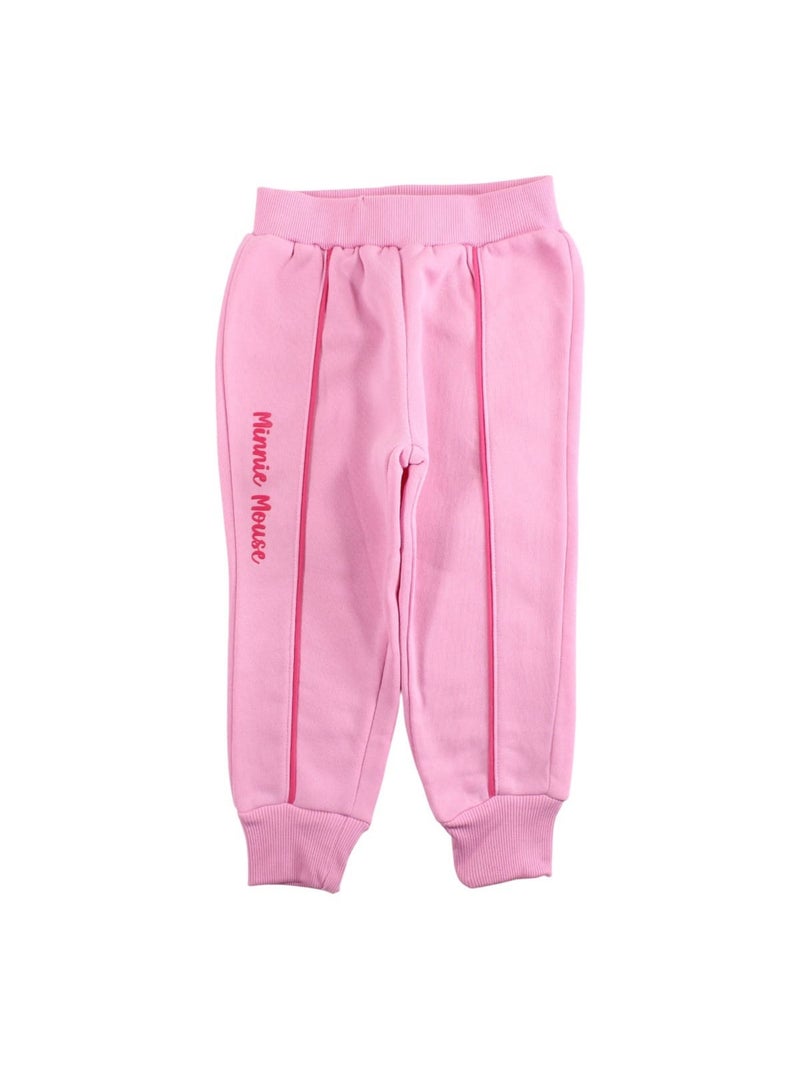 Disney - Conjunto fato de treino menina casaco com capuz e calças estampado Rosa - Kiabi