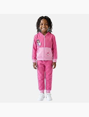Disney - Conjunto fato de treino menina estampado com capuz