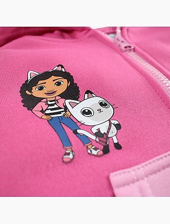Disney - Conjunto fato de treino menina estampado com capuz