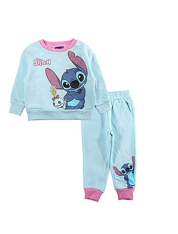 Disney - Conjunto fato de treino menina sweat com capuz e calças com padrão