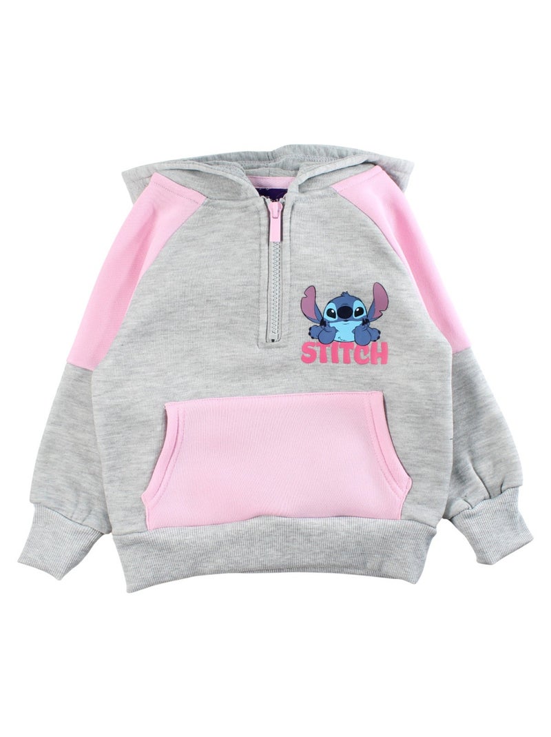 Disney - Conjunto fato de treino menina sweat com capuz e calças com padrão Cinza - Kiabi
