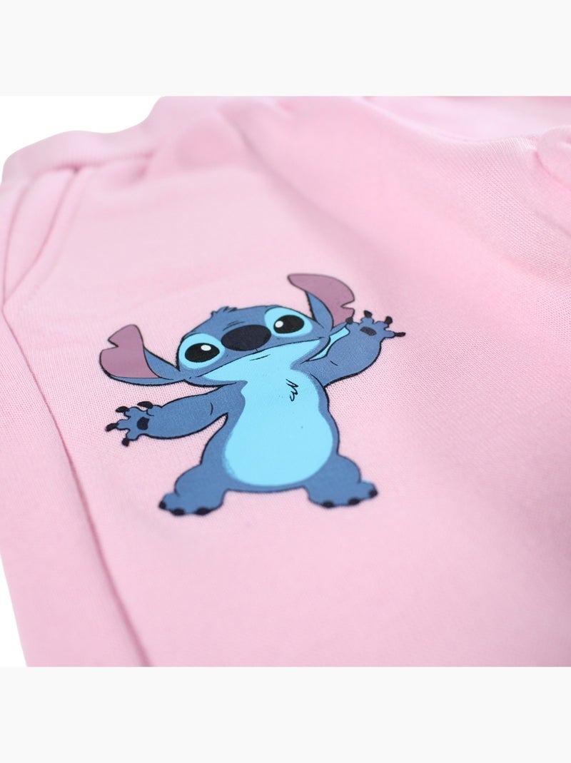 Disney - Conjunto fato de treino menina sweat com capuz e calças com padrão Rosa - Kiabi