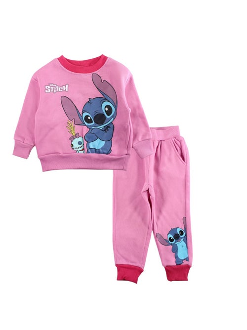 Disney - Conjunto fato de treino menina sweat e calças com padrão - Kiabi Disney - Conjunto fato de treino menina sweat e calças com padrão - Kiabi