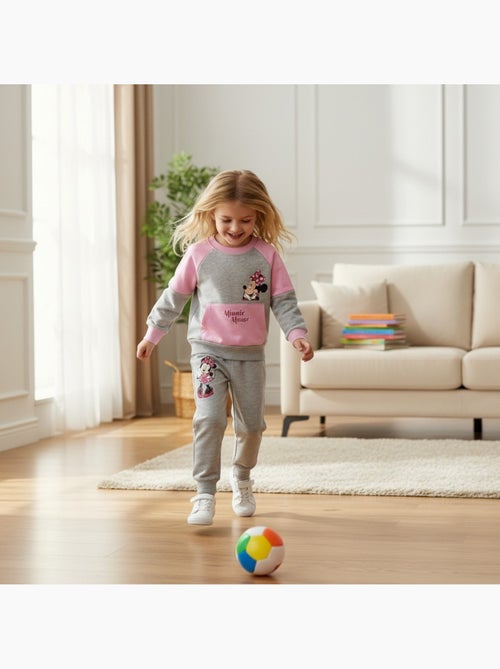 Disney - Conjunto fato de treino menina sweat e calças estampado - Kiabi