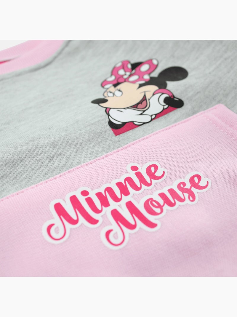 Disney - Conjunto fato de treino menina sweat e calças estampado Cinza - Kiabi