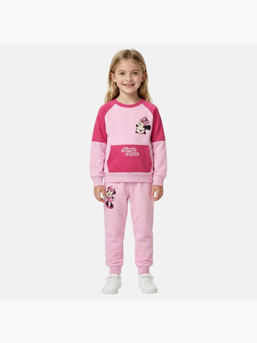 Disney - Conjunto fato de treino menina sweat e calças estampado - Kiabi Disney - Conjunto fato de treino menina sweat e calças estampado - Kiabi