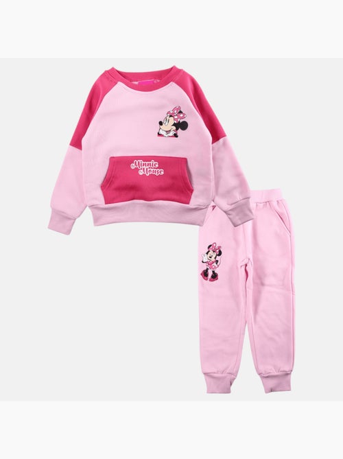 Disney - Conjunto fato de treino menina sweat e calças estampado - Kiabi Disney - Conjunto fato de treino menina sweat e calças estampado - Kiabi
