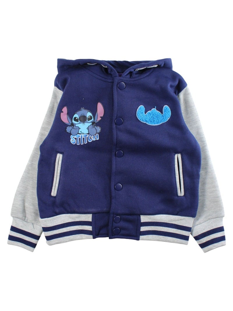 Disney - Conjunto fato de treino menino casaco com capuz e calças com padrão Azul-marinho - Kiabi
