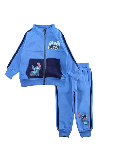 Disney - Conjunto fato de treino menino casaco e calças com padrão - Kiabi Disney - Conjunto fato de treino menino casaco e calças com padrão - Kiabi