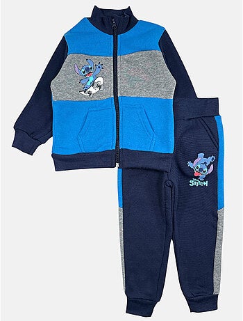 Disney - Conjunto fato de treino menino casaco e calças com padrão