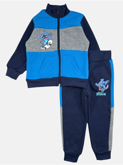 Disney - Conjunto fato de treino menino casaco e calças com padrão - Kiabi