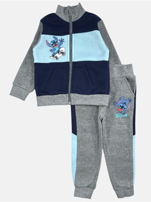 Disney - Conjunto fato de treino menino casaco e calças com padrão - Kiabi
