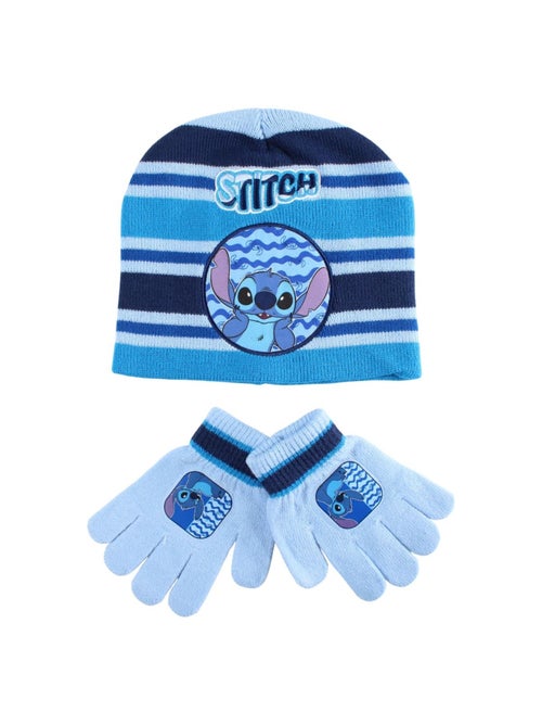 Disney - Conjunto gorro luvas menino com padrão - Kiabi
