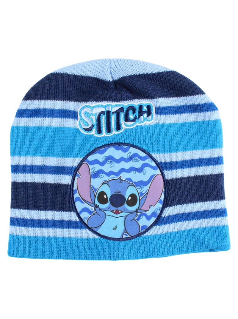 Disney - Conjunto gorro luvas menino com padrão Azul - Kiabi