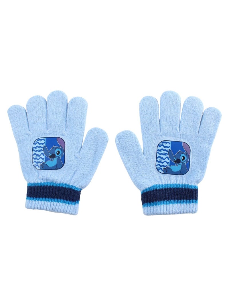 Disney - Conjunto gorro luvas menino com padrão Azul - Kiabi