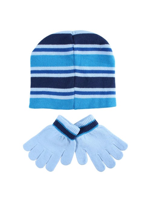 Disney - Conjunto gorro luvas menino com padrão - Kiabi