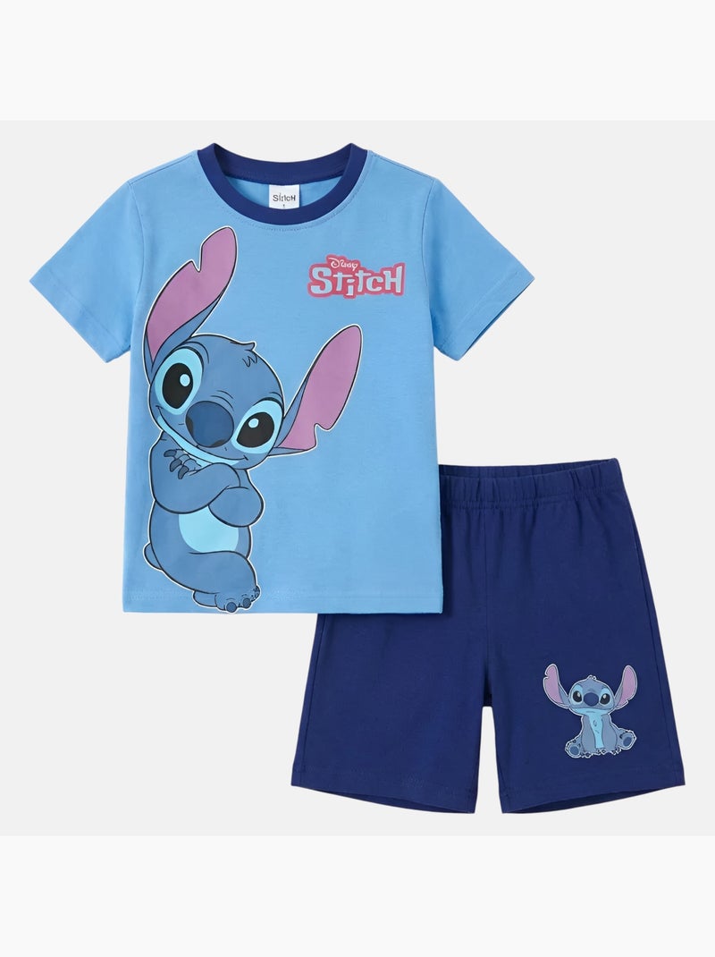 Disney - Conjunto Lilo e Stitch menino Azul-marinho - Kiabi
