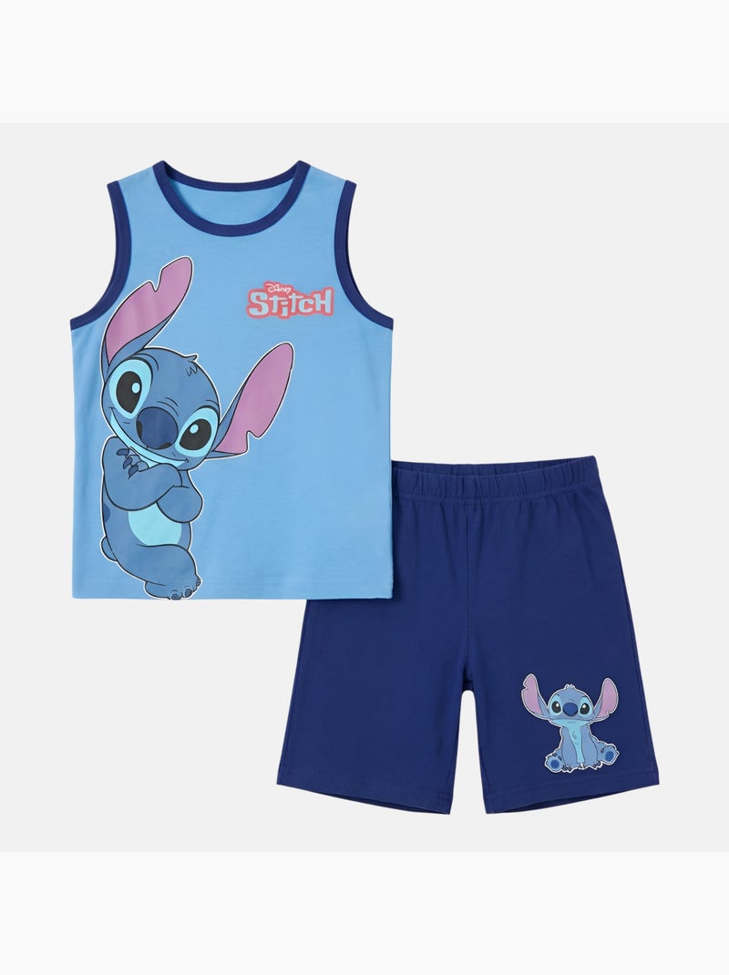 Disney - Conjunto Lilo e Stitch menino Azul-marinho - Kiabi