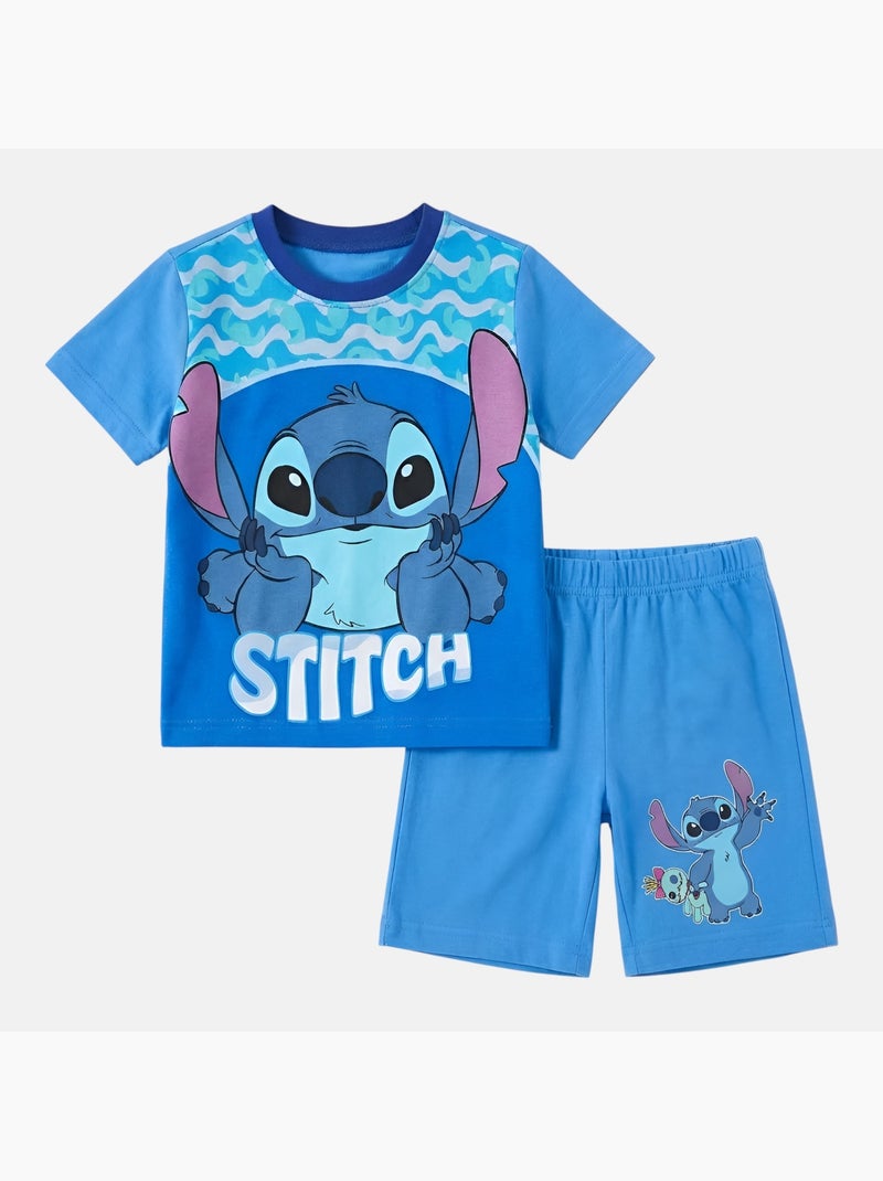 Disney - Conjunto Lilo e Stitch menino Azul - Kiabi