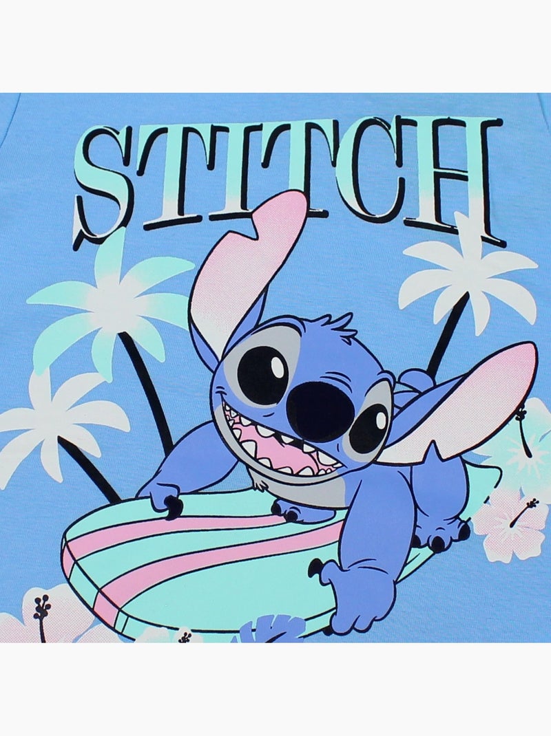 Disney - Conjunto menina Stitch Azul - Kiabi