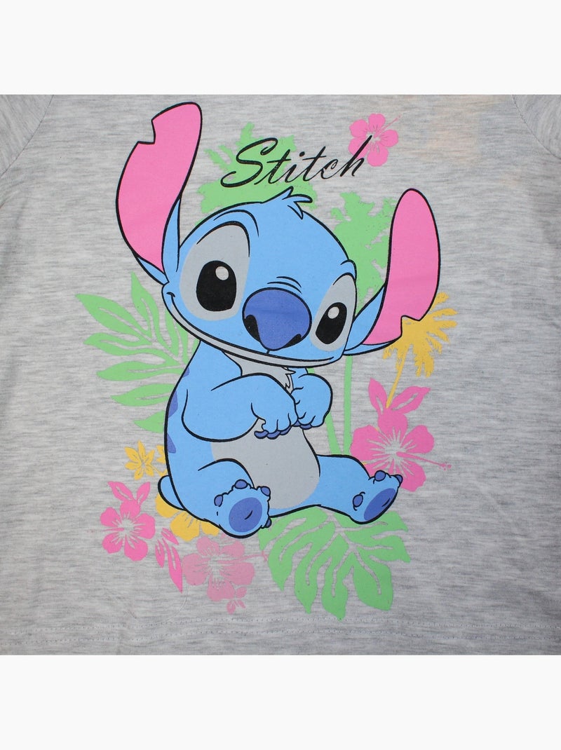 Disney - Conjunto menina Stitch Cinza - Kiabi