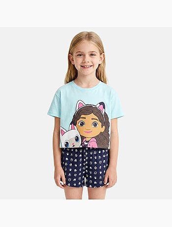 Disney - Conjunto menina t-shirt calção estampado