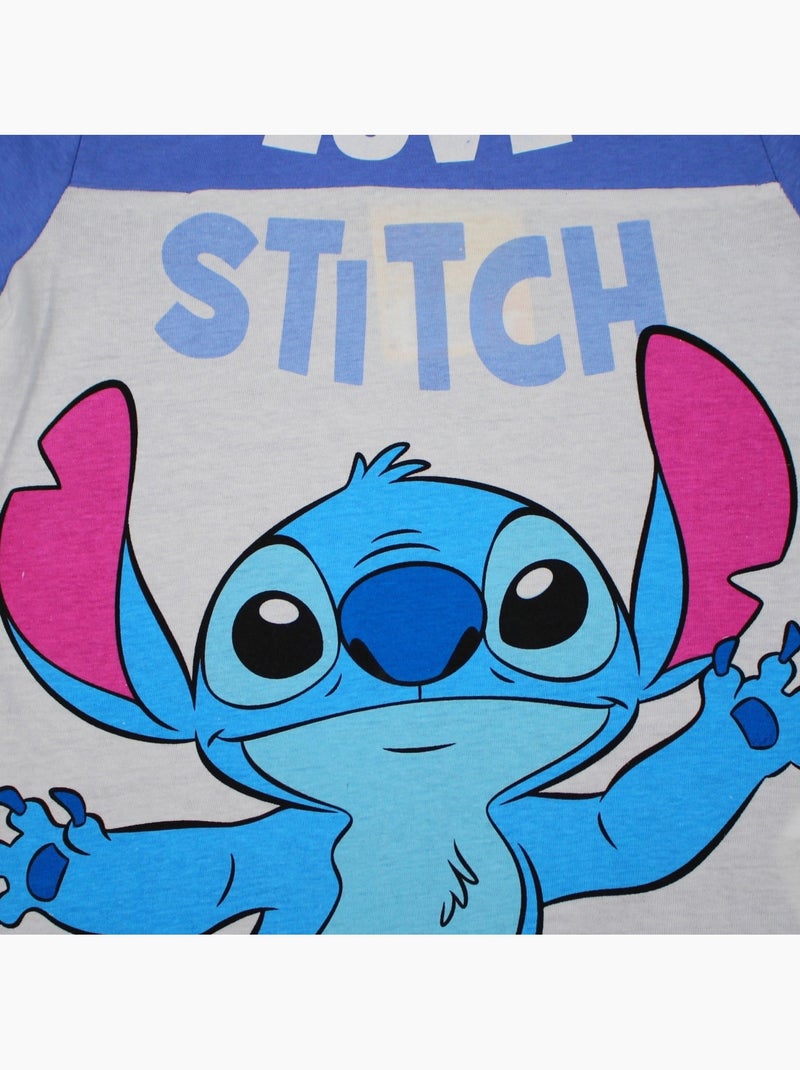 Disney - Conjunto menino Stitch Azul - Kiabi